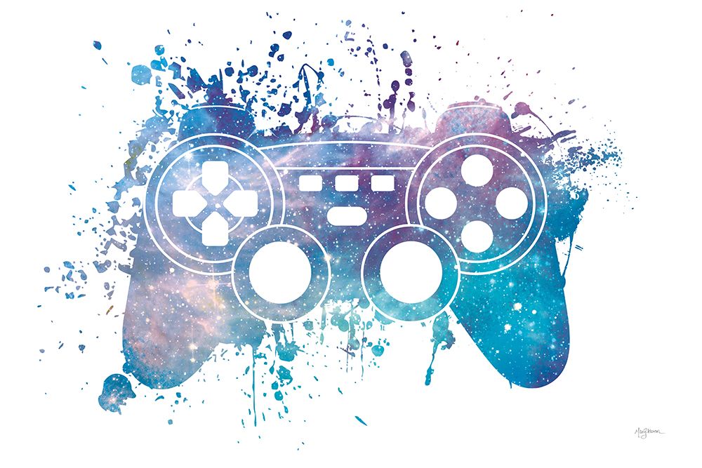 Gamer Splash III art print by Mary Urban for $57.95 CAD