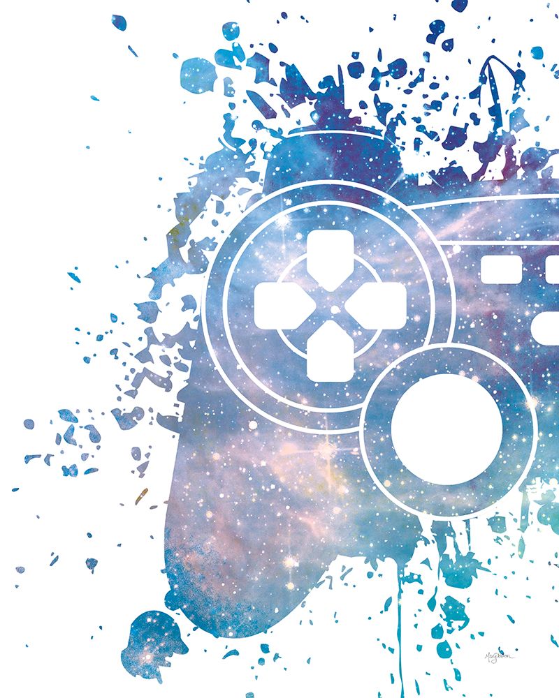 Gamer Splash VI art print by Mary Urban for $57.95 CAD