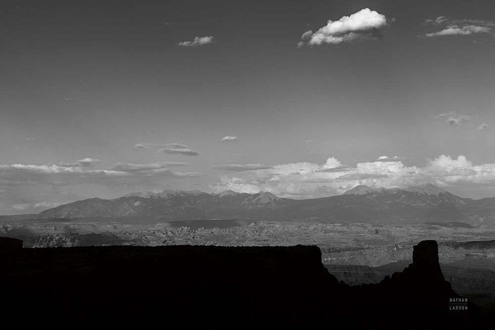 Southwest Layers BW art print by Nathan Larson for $57.95 CAD