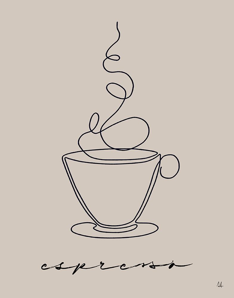 Cafe Espresso art print by Sarah Adams for $57.95 CAD