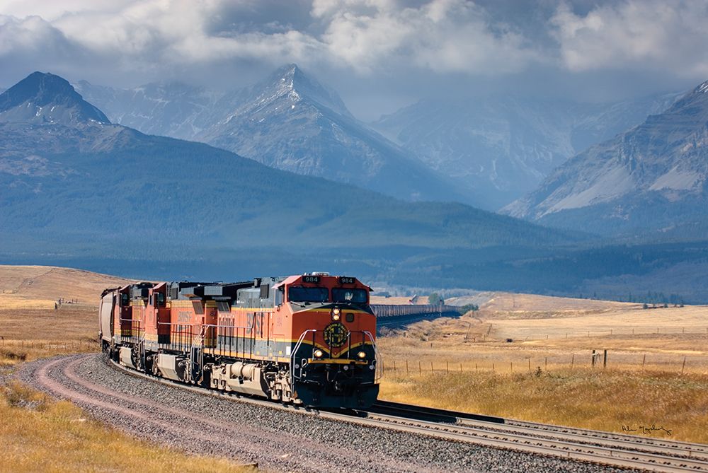 Train I art print by Alan Majchrowicz for $57.95 CAD