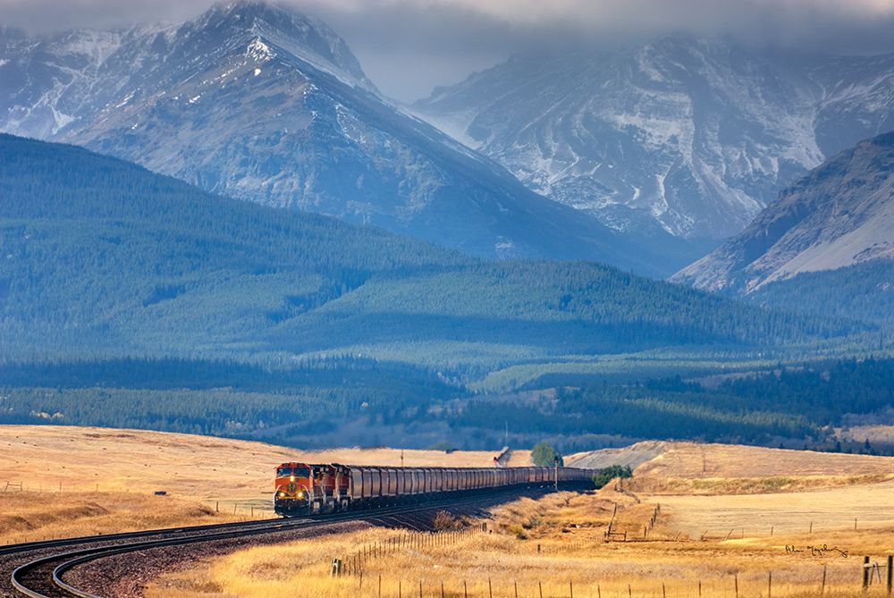 Train II art print by Alan Majchrowicz for $57.95 CAD