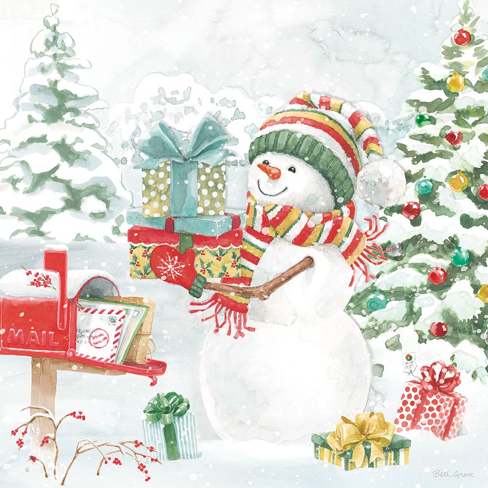 Snow Day IV art print by Beth Grove for $57.95 CAD