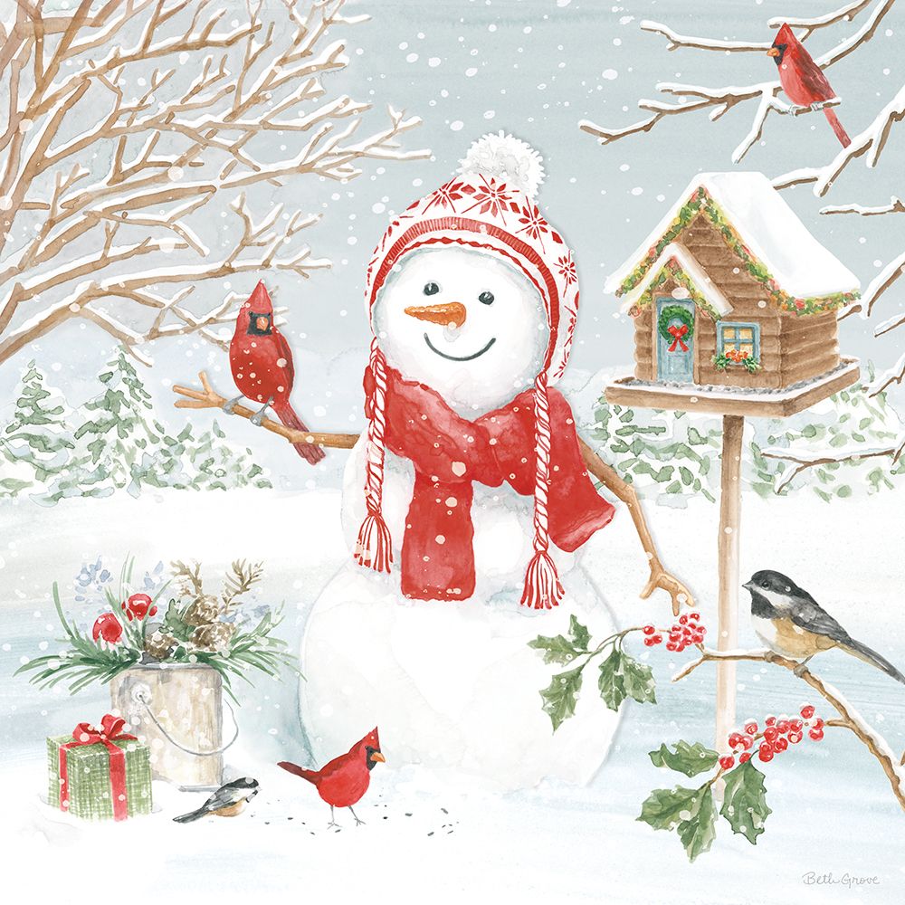Snow Day V art print by Beth Grove for $57.95 CAD