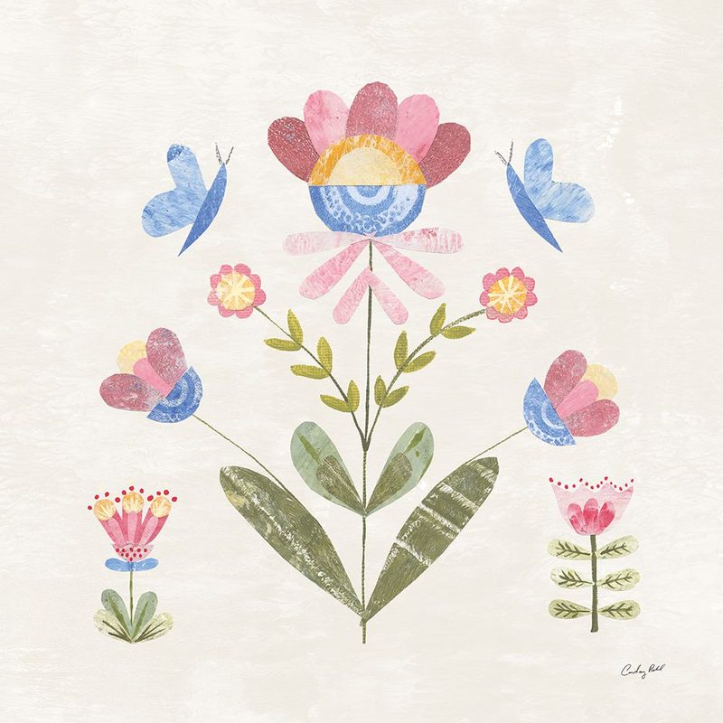 Folk Cottage III art print by Courtney Prahl for $57.95 CAD