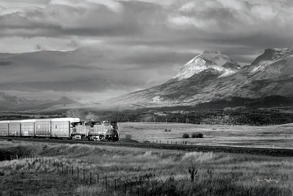 Train III BW art print by Alan Majchrowicz for $57.95 CAD