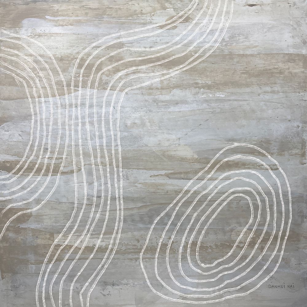 Beige Abstract II art print by Danhui Nai for $57.95 CAD