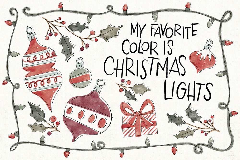 Holiday Fun I art print by Anne Tavoletti for $57.95 CAD