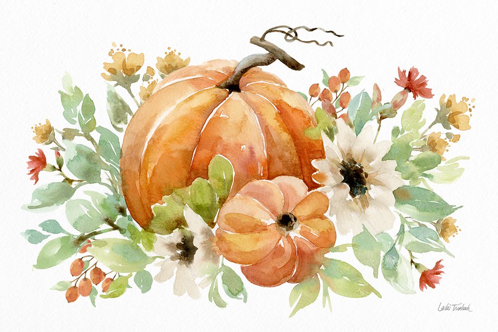 Autumn Breeze I art print by Leslie Trimbach for $57.95 CAD