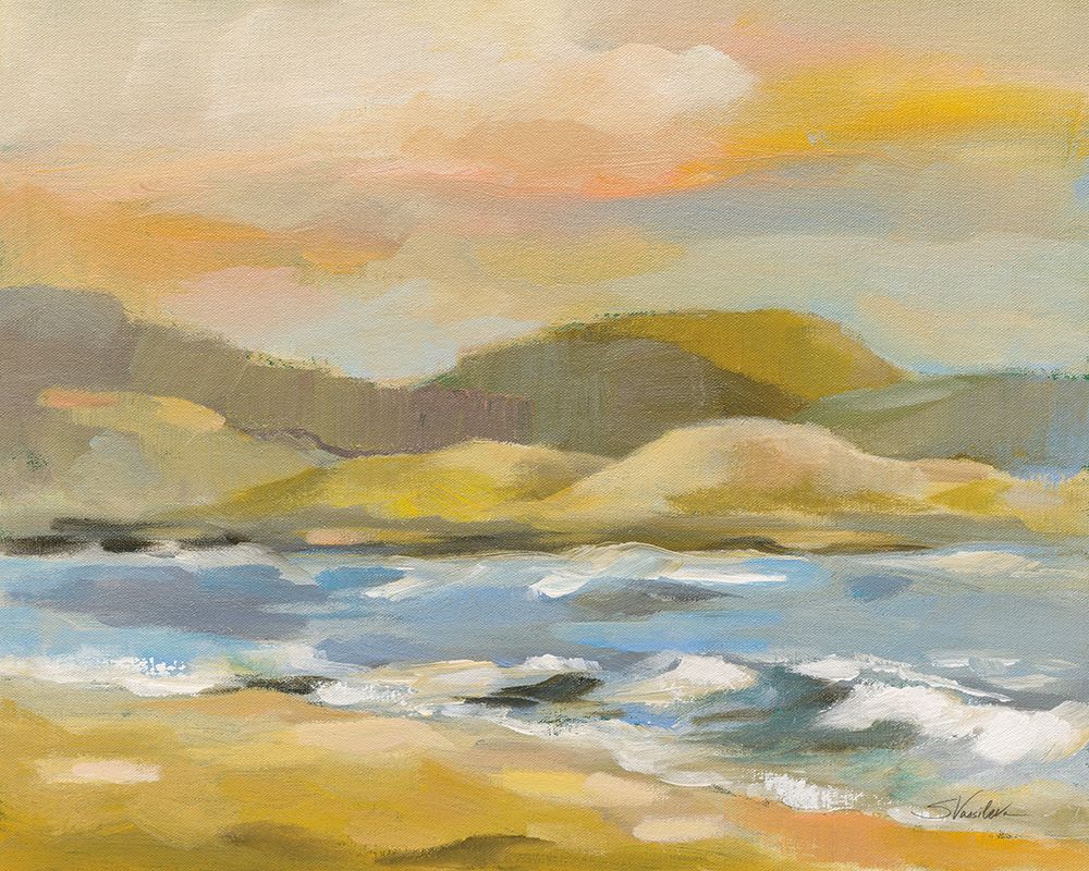 Sandy Beach art print by Silvia Vassileva for $57.95 CAD