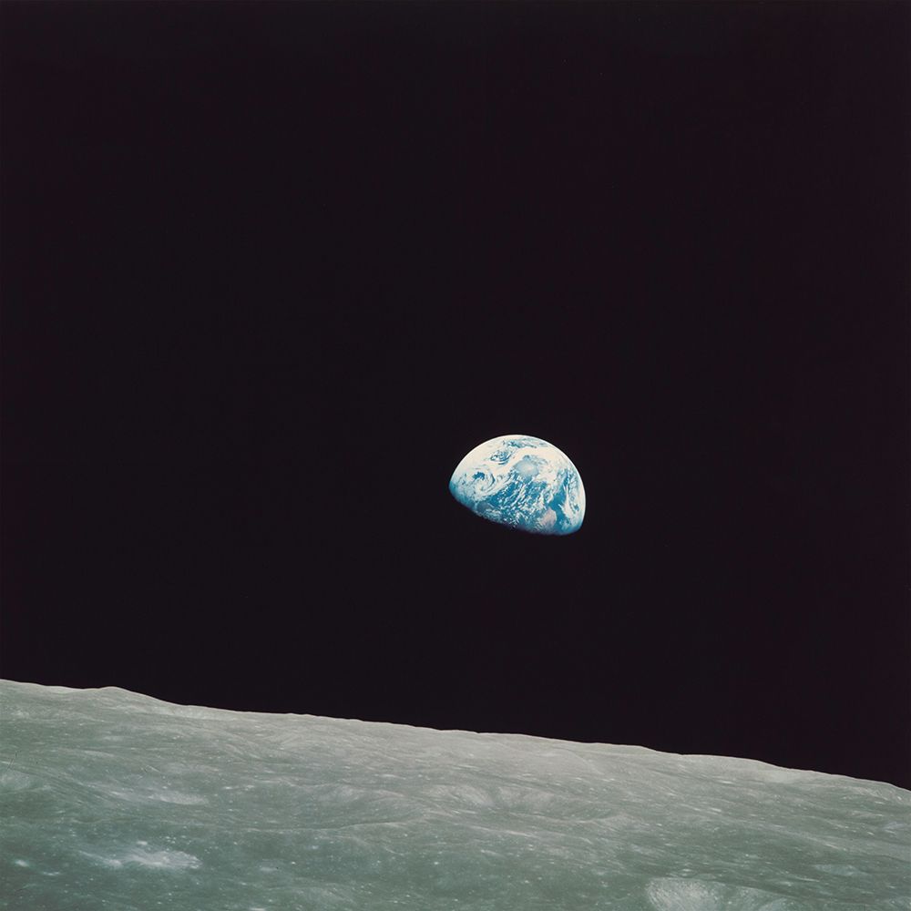 First Earth Rise art print by Wild Apple Portfolio for $57.95 CAD