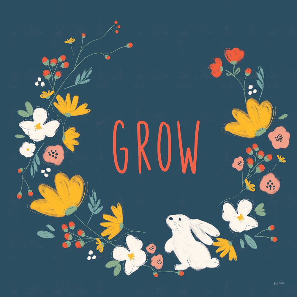 Hop Into Spring II art print by Leah York for $57.95 CAD
