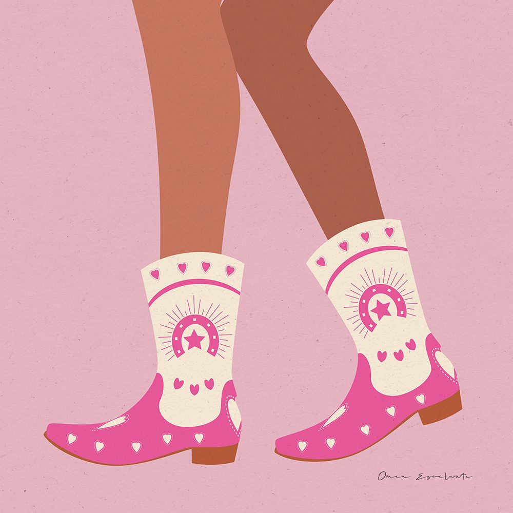 Cowgirly II art print by Omar Escalante for $57.95 CAD