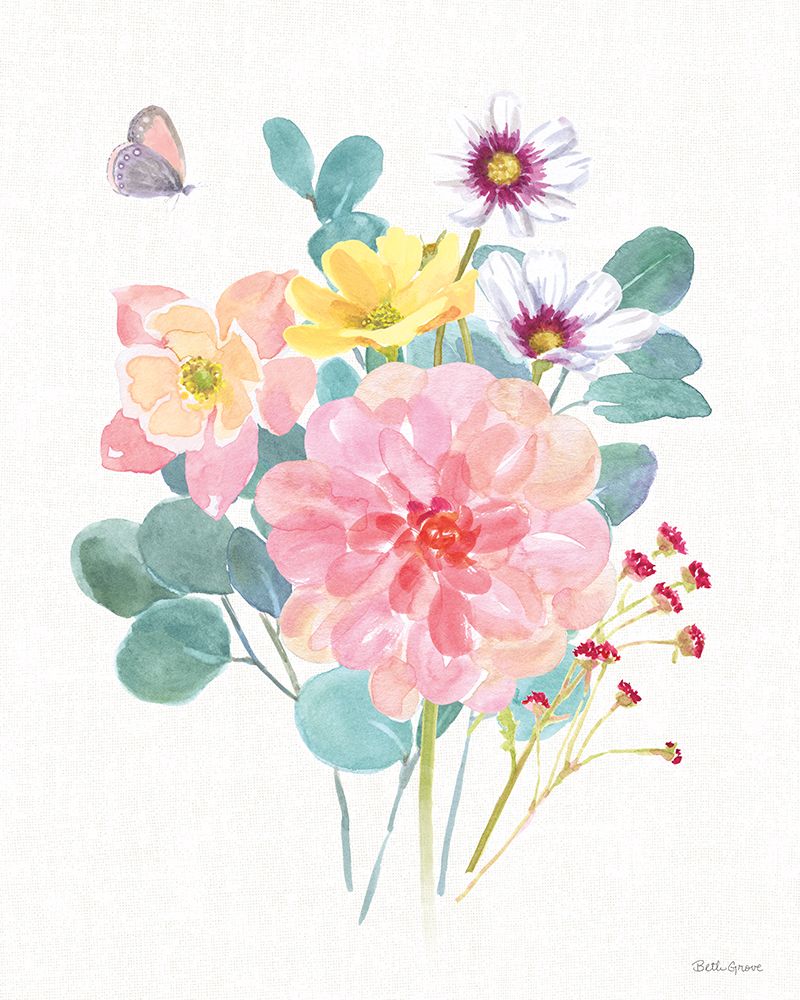 Springtime Bloom IV art print by Beth Grove for $57.95 CAD