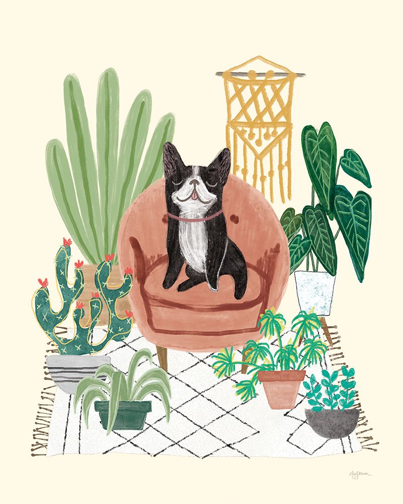 Urban Jungle Dogs V art print by Mary Urban for $57.95 CAD