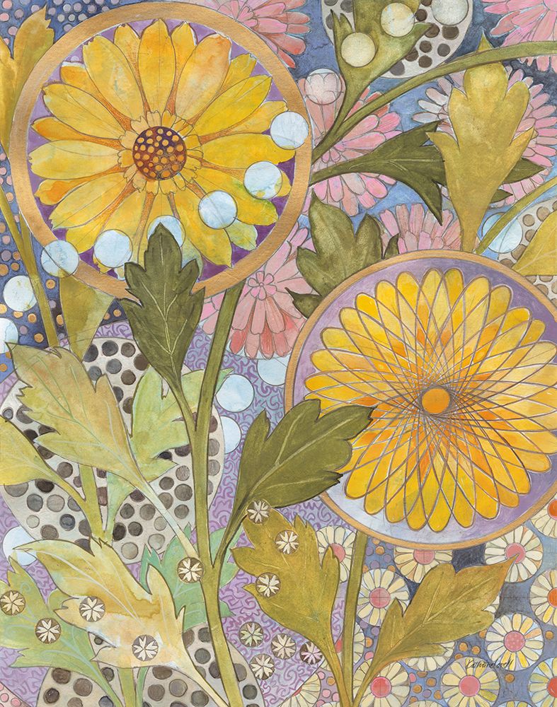 Whimsical Garden I art print by Kathrine Lovell for $57.95 CAD
