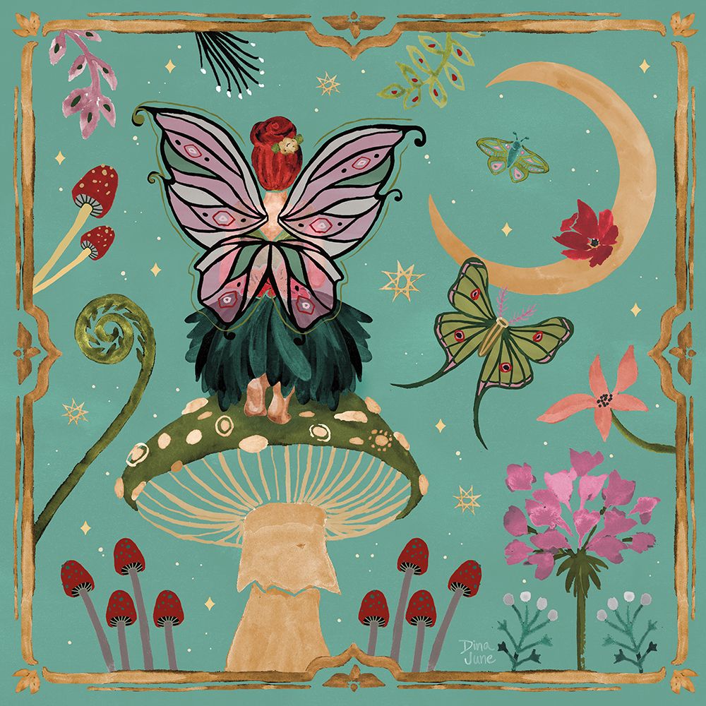 Garden Of Wonder II art print by Dina June for $57.95 CAD