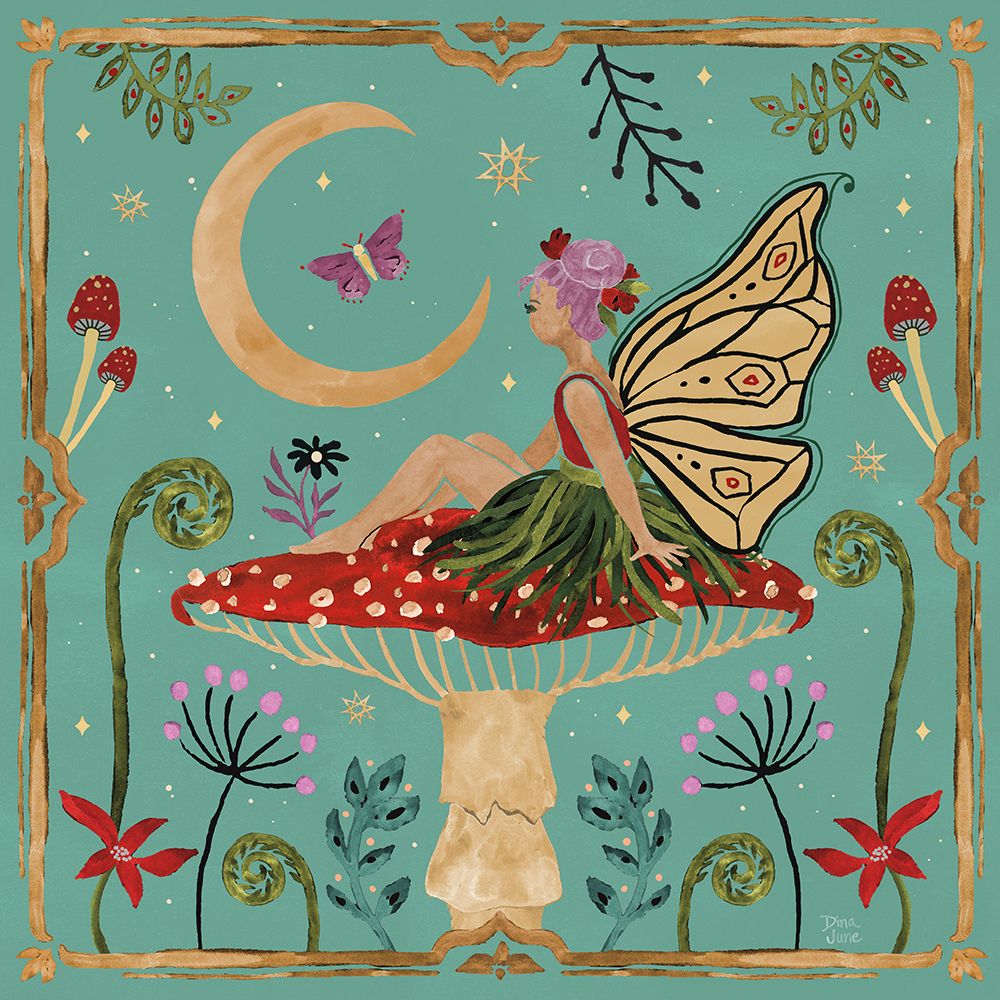 Garden Of Wonder III art print by Dina June for $57.95 CAD