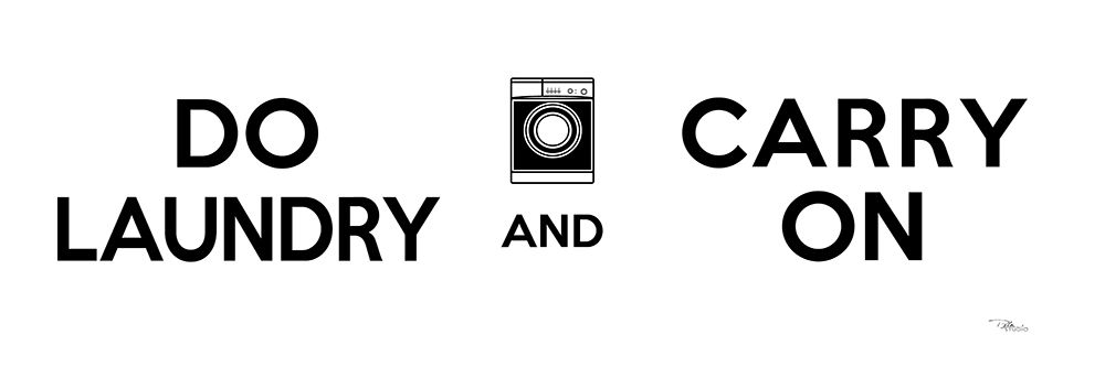 Laundry On I BW Panel art print by Pela Studio for $57.95 CAD
