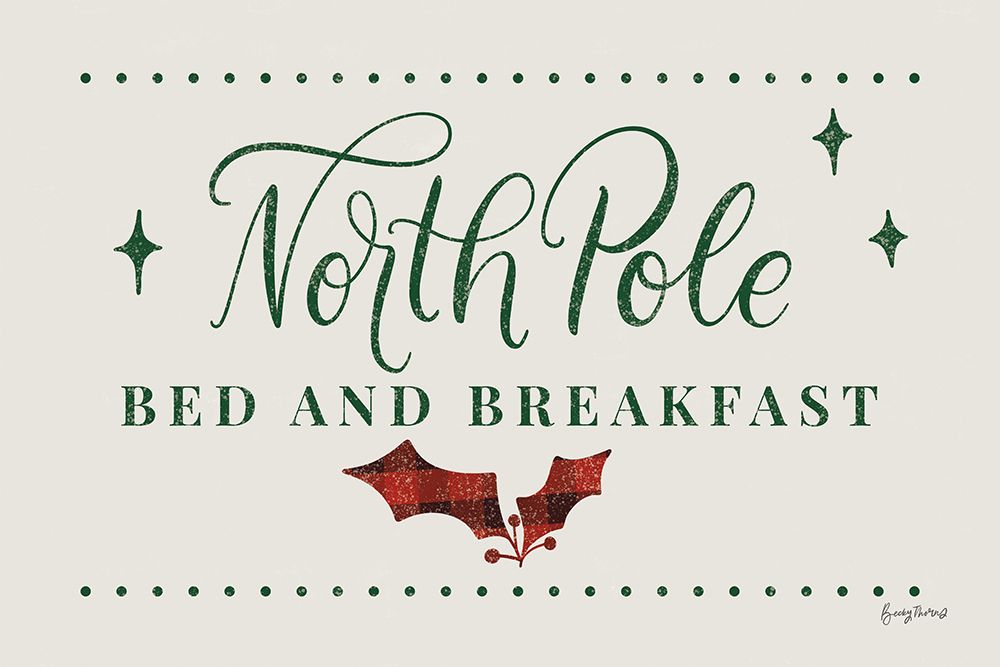 Nostalgic Christmas IV art print by Becky Thorns for $57.95 CAD
