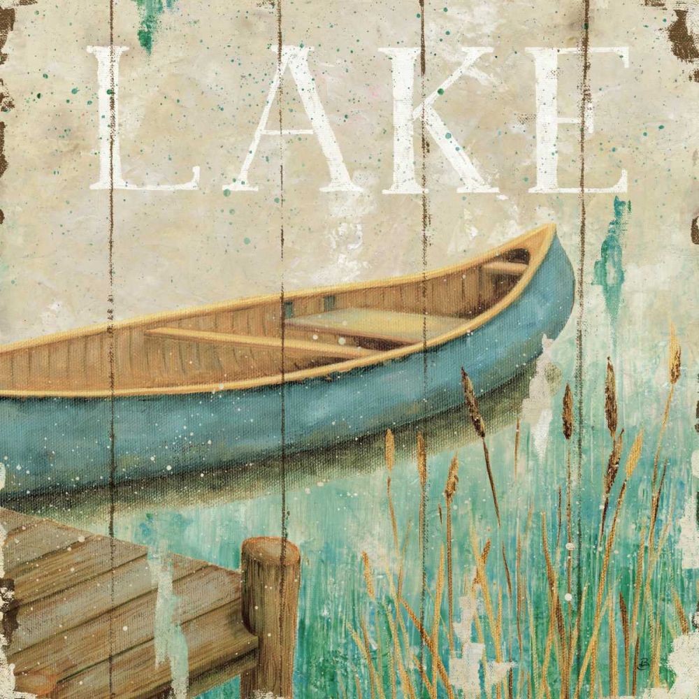 Waterside I art print by Daphne Brissonnet for $57.95 CAD