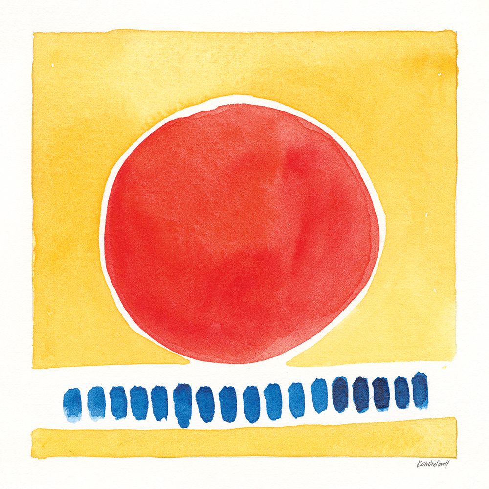 Primary Sunrise I art print by Kathrine Lovell for $57.95 CAD