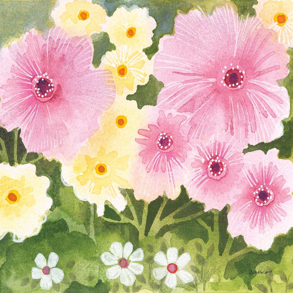 Garden Party II art print by Kathrine Lovell for $57.95 CAD