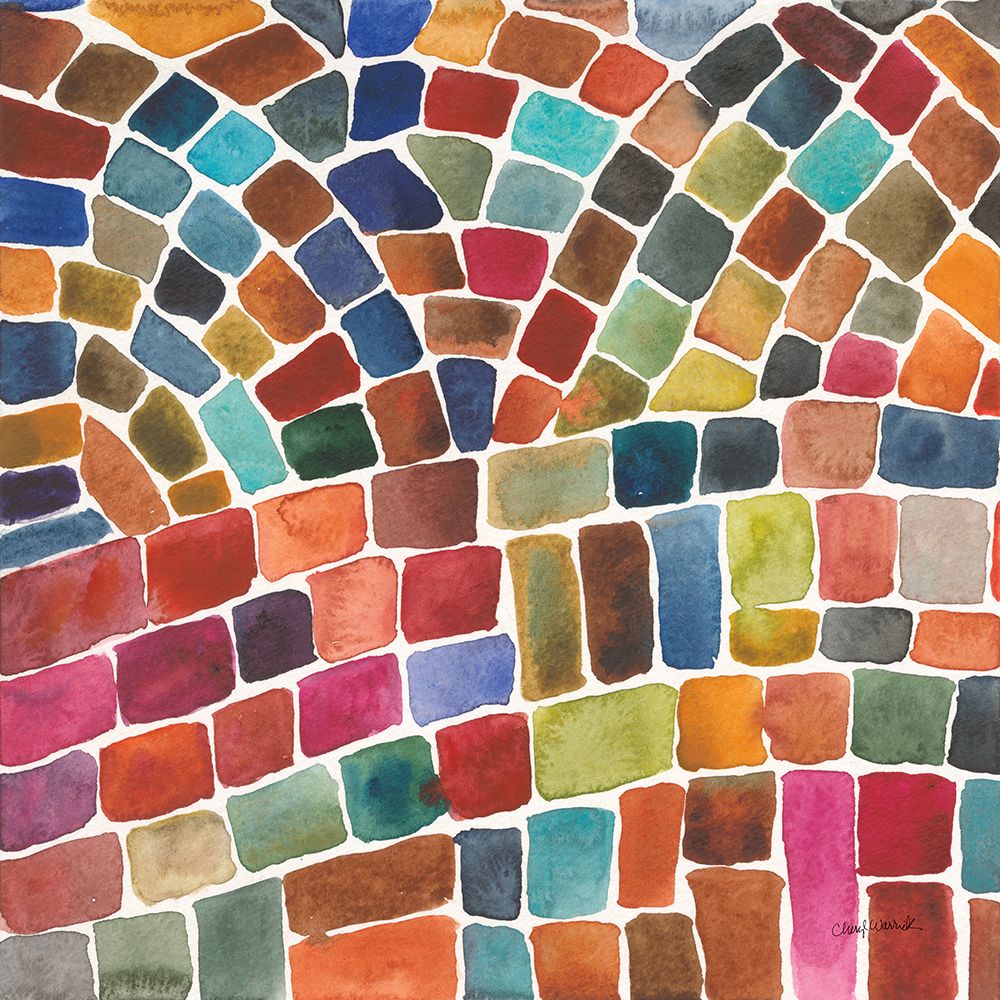 Winding Path I art print by Cheryl Warrick for $57.95 CAD