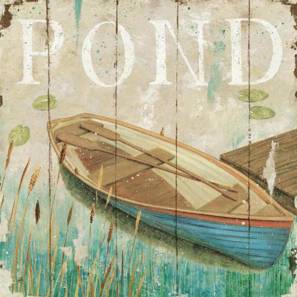 Waterside II art print by Daphne Brissonnet for $57.95 CAD