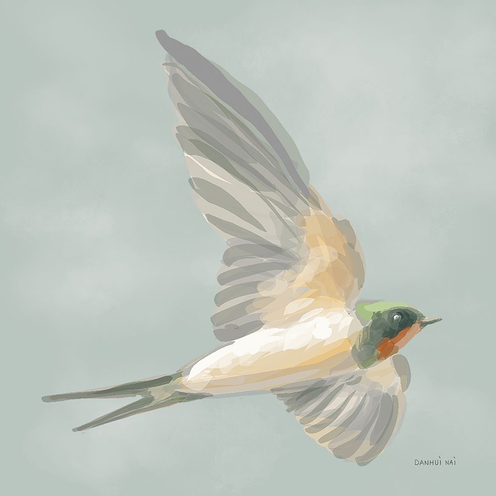 Swifts III art print by Danhui Nai for $57.95 CAD