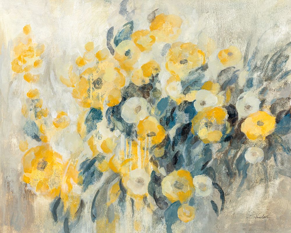 Flowers on a Rainy Day art print by Silvia Vassileva for $57.95 CAD