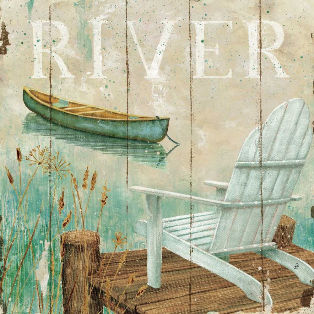 Waterside IV art print by Daphne Brissonnet for $57.95 CAD