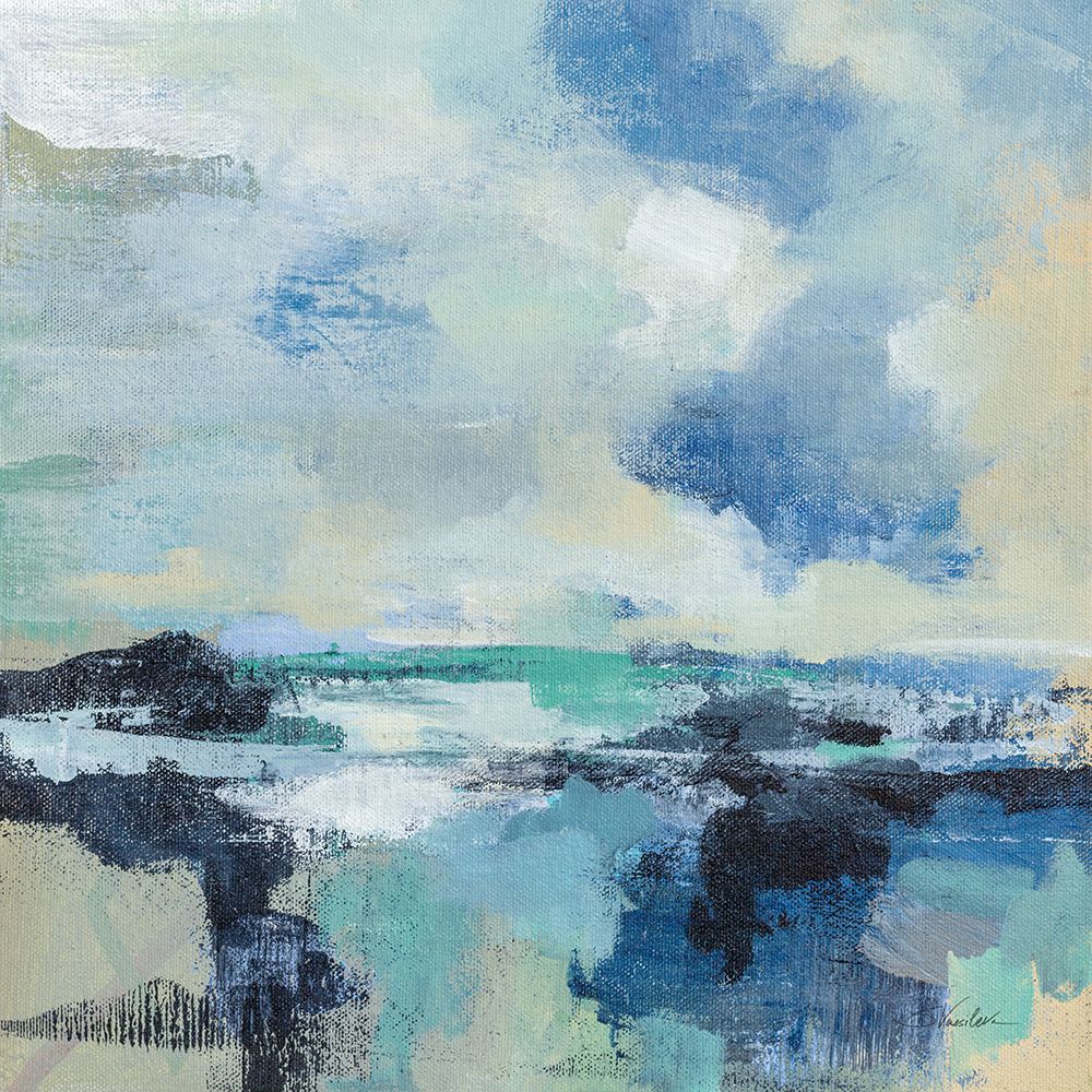 Coastal Blues I art print by Silvia Vassileva for $57.95 CAD