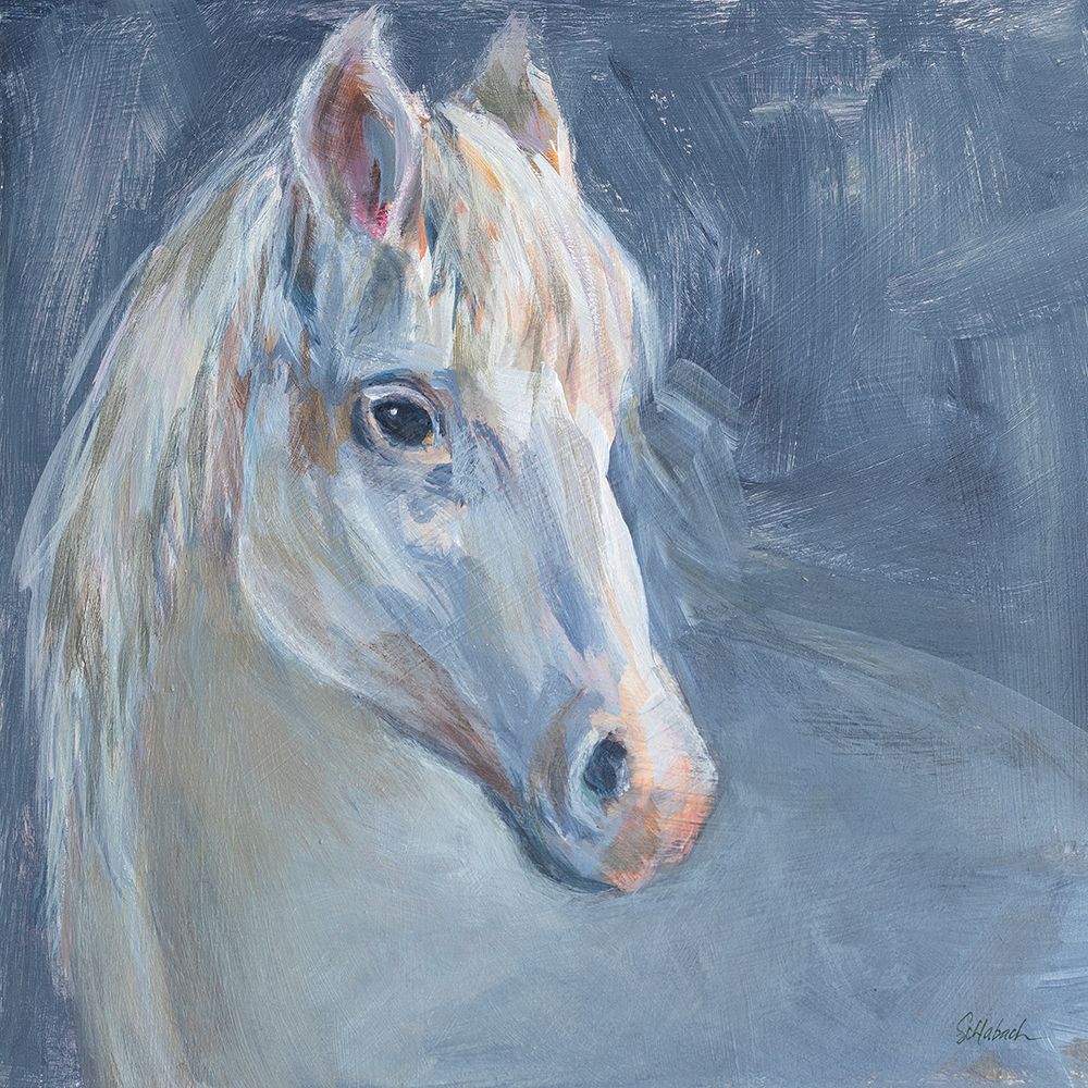 Gentle Gray Horse art print by Sue Schlabach for $57.95 CAD