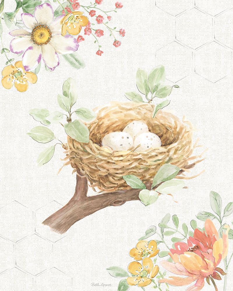 Afternoon in the Garden V art print by Beth Grove for $57.95 CAD