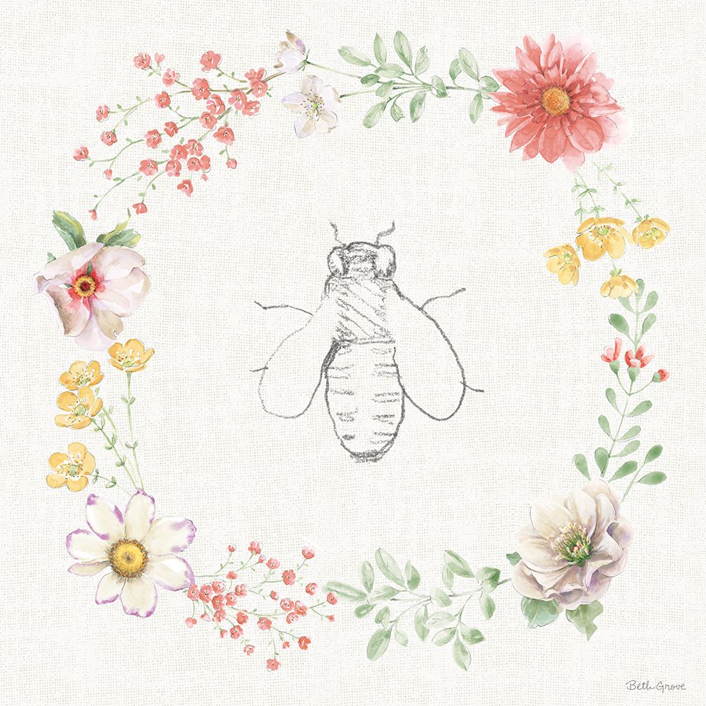Afternoon in the Garden XIII art print by Beth Grove for $57.95 CAD