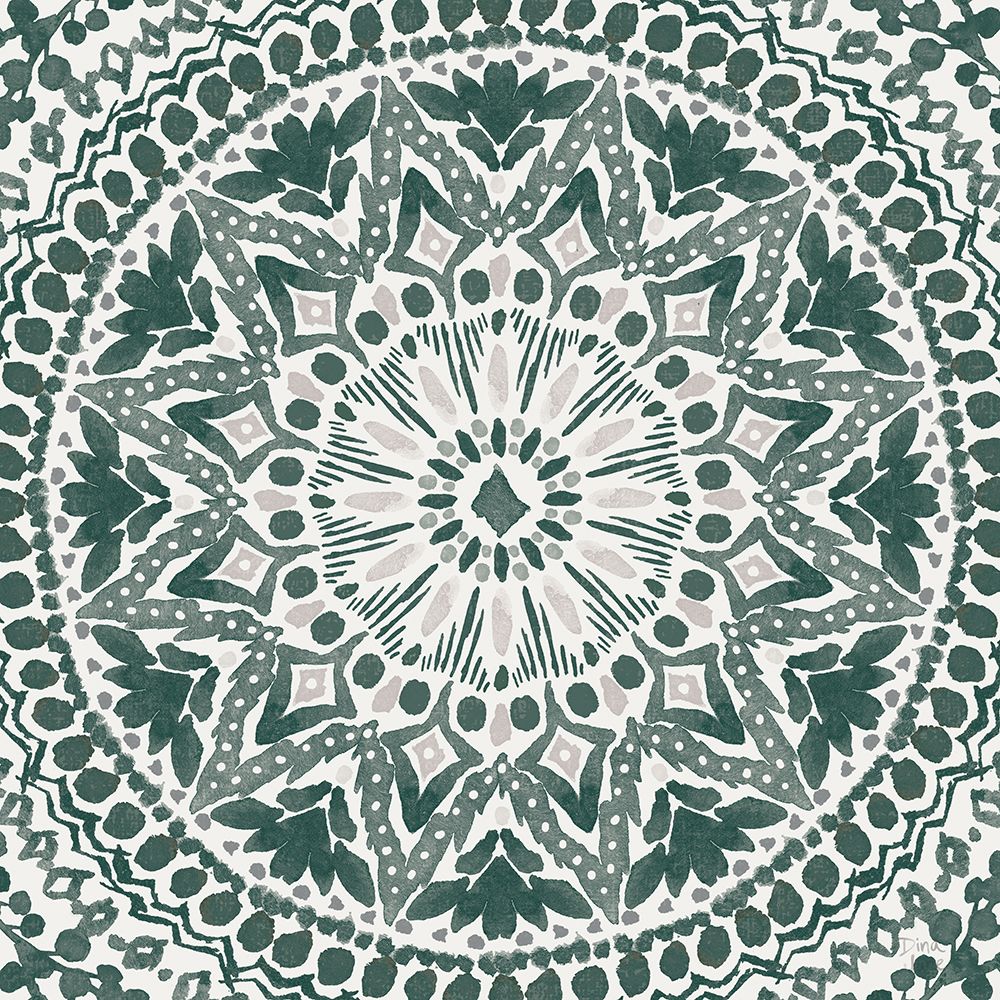 Floral Chic VIII Green art print by Dina June for $57.95 CAD