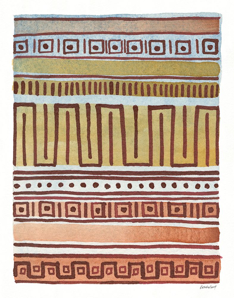 Line Up I art print by Kathrine Lovell for $57.95 CAD