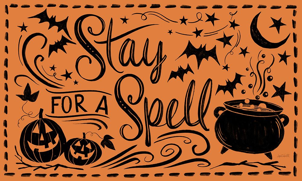 Halloween Thoughts I art print by Anne Tavoletti for $57.95 CAD