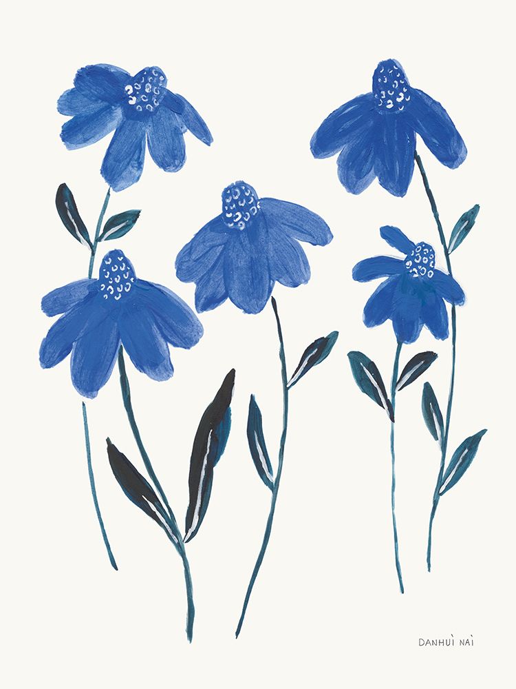 Borrowed and Blue III art print by Danhui Nai for $57.95 CAD