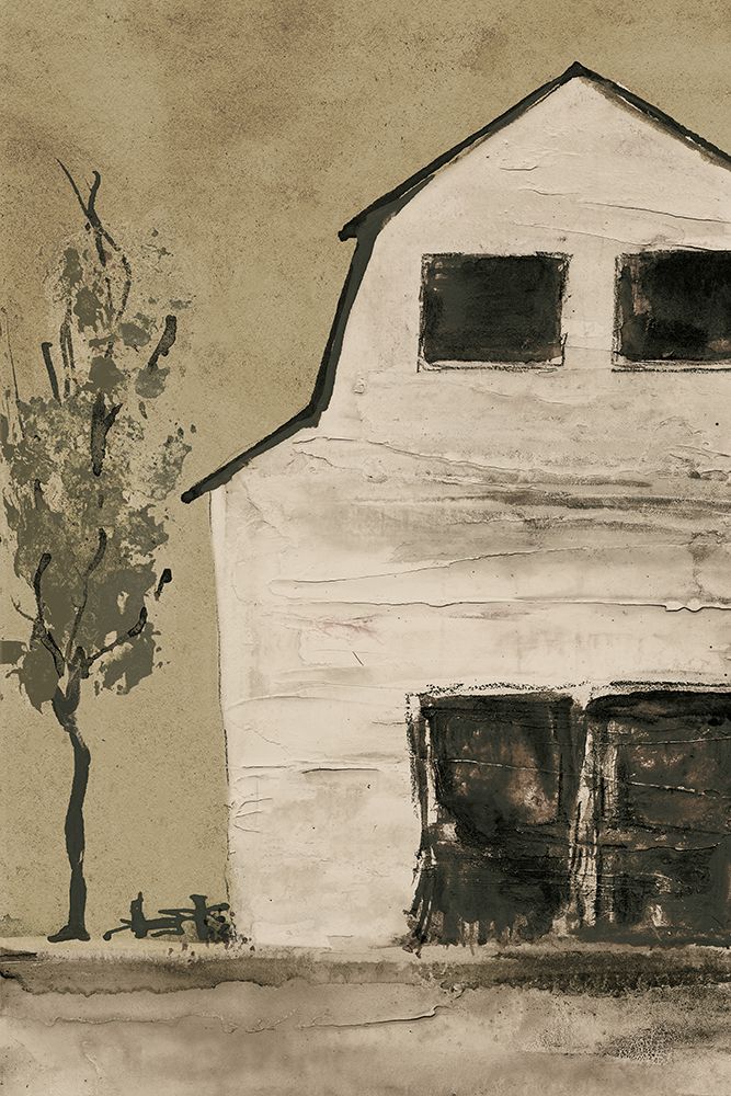 Brown Barn IV art print by Chris Paschke for $57.95 CAD