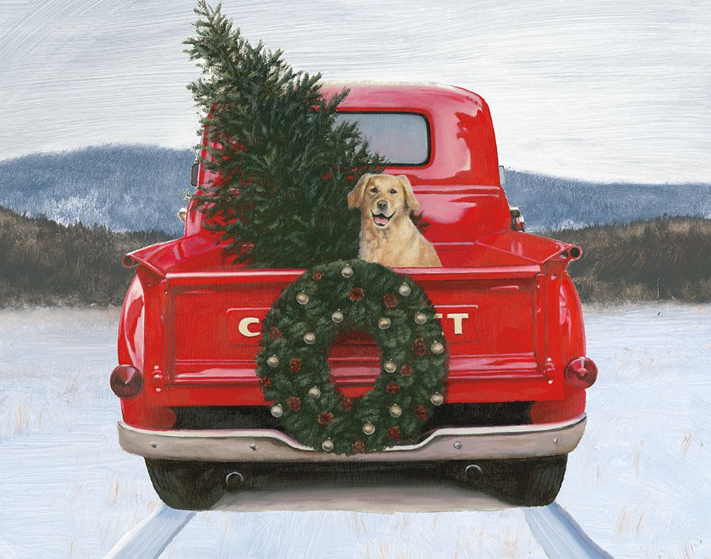 Christmas in the Heartland IV No Bow art print by James Wiens for $57.95 CAD