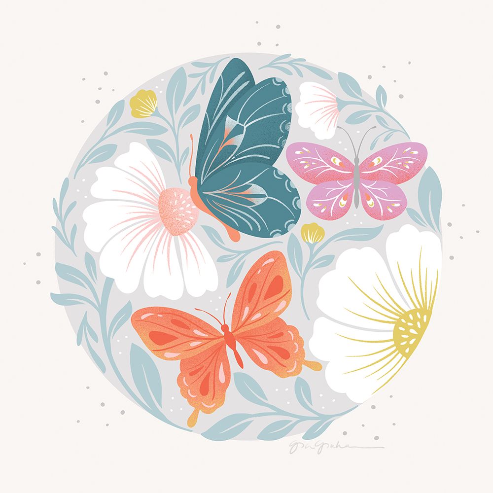 Winged Wonders II art print by Gia Graham for $57.95 CAD