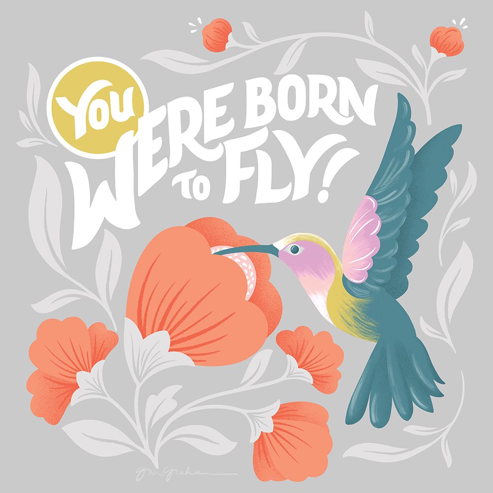 Winged Wonders V art print by Gia Graham for $57.95 CAD
