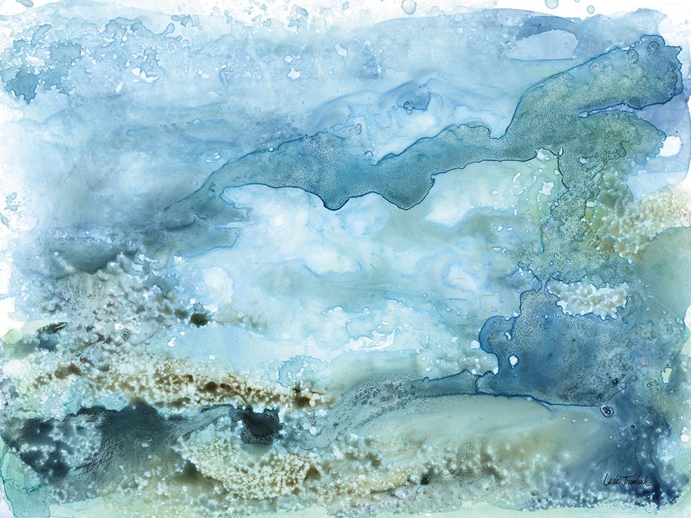 Water Abstract II art print by Leslie Trimbach for $57.95 CAD
