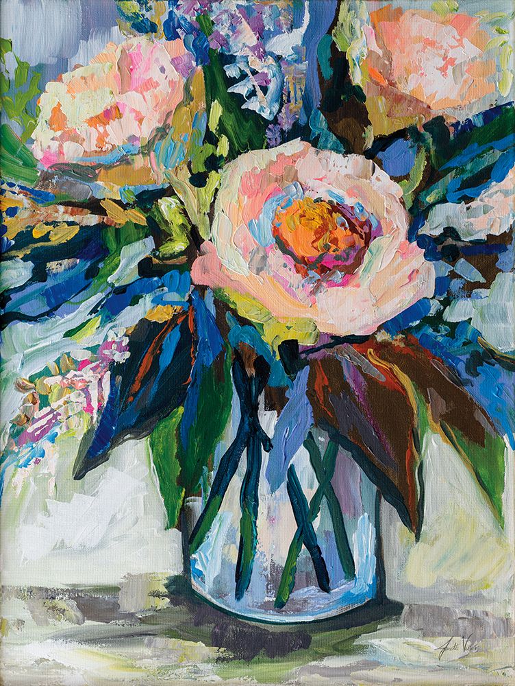 Peach Petal art print by Jeanette Vertentes for $57.95 CAD
