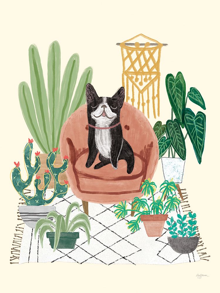 Urban Jungle Dogs V SP art print by Mary Urban for $57.95 CAD
