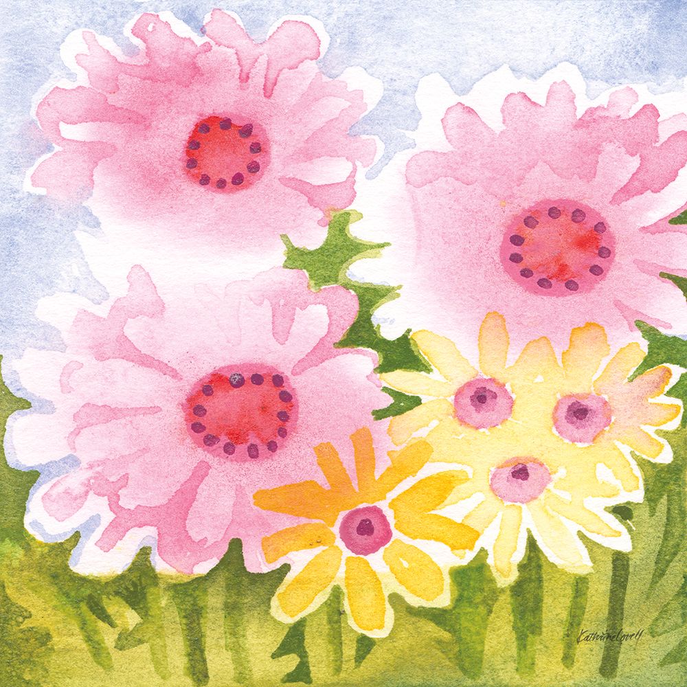 Annabelles Garden II art print by Kathrine Lovell for $57.95 CAD