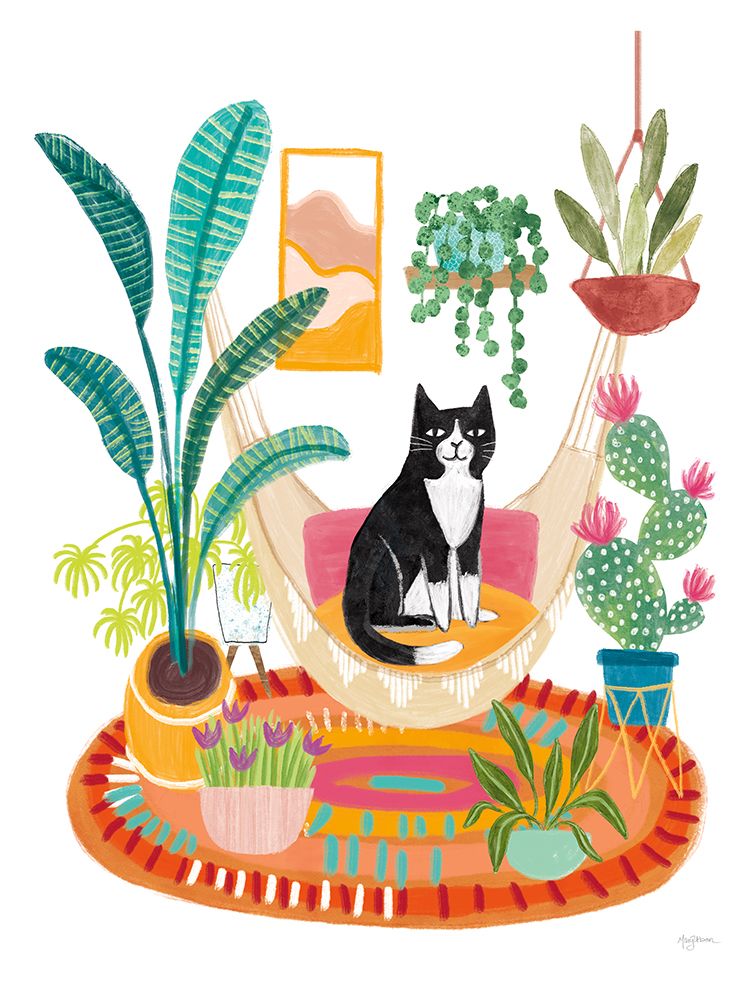 Urban Jungle Spring VII Spring White SP art print by Mary Urban for $57.95 CAD