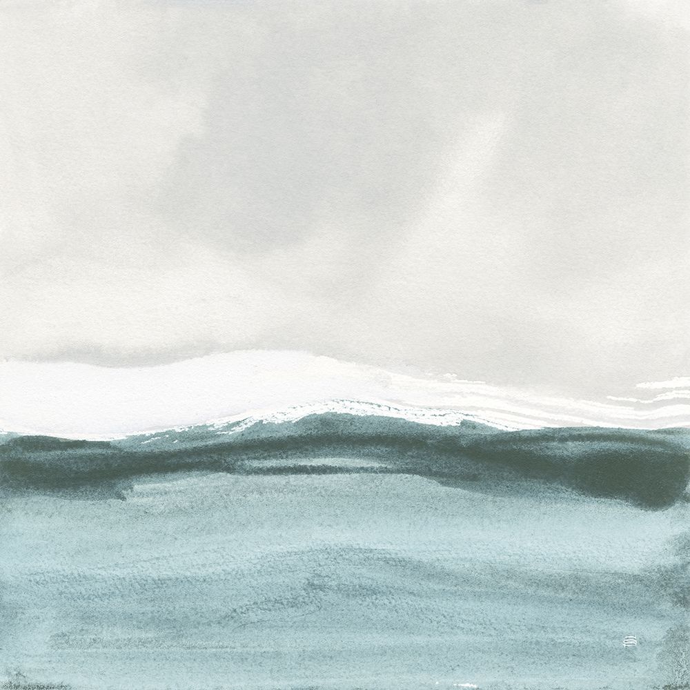 Tranquil Silver Sea II art print by Chris Paschke for $57.95 CAD